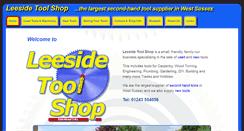 Desktop Screenshot of leesidetools.co.uk